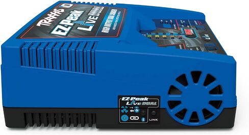 Traxxas EZ Peak Live Dual, 200W Multi-Chemistry Charger with ID, Blue 2973 in Saudi Arabia