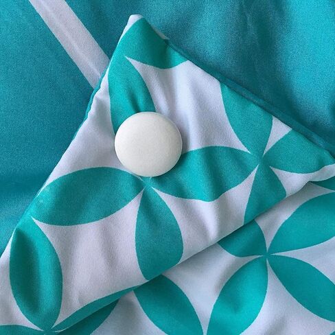 pinionpins مقاطع لحاف مغناطيسي بيضاء مع المفتاح المغناطيسي لسهولة الإزالة. حزمة من 8 السحابات المعزي التي هي قفل آمن وتحمل ما يصل إلى 10 رطل in Saudi Arabia