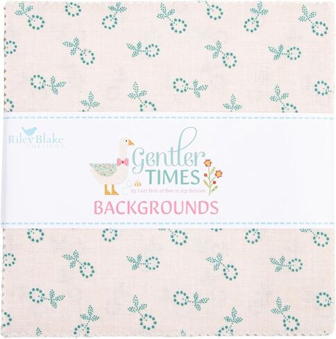 Lori Holt Gtiller Times Backgrounds 5 "Stacker 42 5 بوصة سحر حزمة Riley Blake 5-16470B-42 in Kuwait