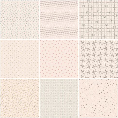 Lori Holt Gtiller Times Backgrounds 5 "Stacker 42 5 بوصة سحر حزمة Riley Blake 5-16470B-42 in Kuwait