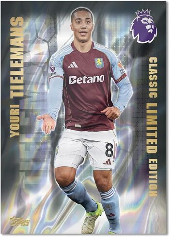 Topps Premier League 2026 - الإصدار الأول - Mega Multipack - يحتوي على 40 بطاقة بالإضافة إلى 3 بطاقات Classic LE عشوائية. in Saudi Arabia