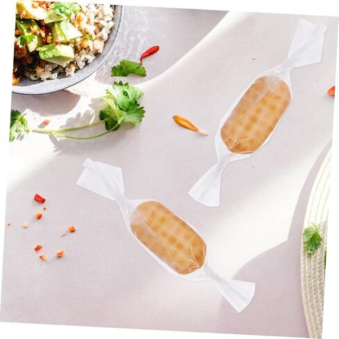 Luxshiny 100pcs ملاءمة Cellophane Wrap Clim in Saudi Arabia