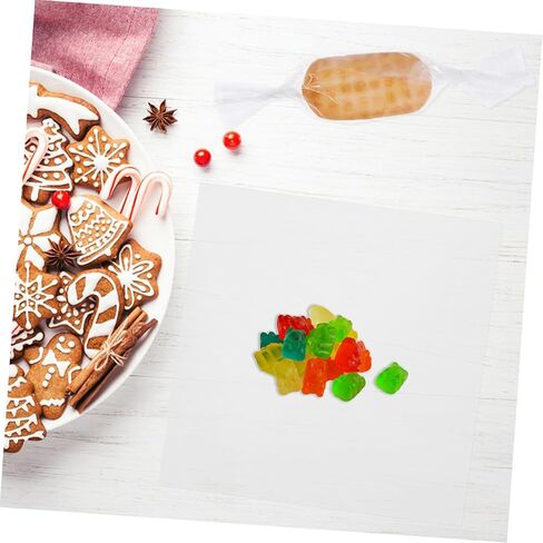 Luxshiny 100pcs ملاءمة Cellophane Wrap Clim in Saudi Arabia