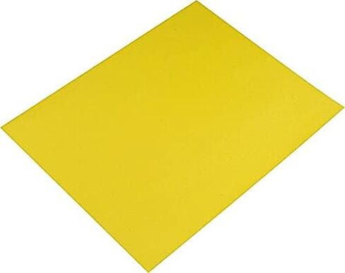Pacon Colored Four-Ply Poster Board, 28 x 22, Lemon Yellow, 25 per Carton in Saudi Arabia