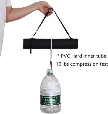 MTG Playmat Tube Case Storiage Bag PVC Hard Inner Tube Heavy Protection Anti-wear Waterproof Oxford Cloth Adjustable Shoulder Strap Fits 14in and 15in Playmats in Saudi Arabia