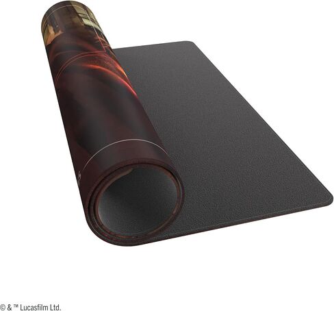 Star Wars Unlimited Baylan & Shin Hati Game Mat-مرخص رسميًا ، مطبوعًا بالألوان الكاملة ، Playmat ، مقاومة للانزلاق 24 "من 14" حصيرة مطاطية ، متوافقة مع TCGS & LCGs ، مصنوعة من GameGenic in Saudi Arabia