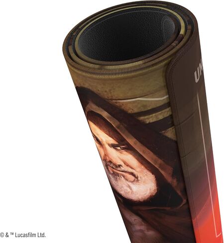 Star Wars Unlimited Baylan & Shin Hati Game Mat-مرخص رسميًا ، مطبوعًا بالألوان الكاملة ، Playmat ، مقاومة للانزلاق 24 "من 14" حصيرة مطاطية ، متوافقة مع TCGS & LCGs ، مصنوعة من GameGenic in Saudi Arabia