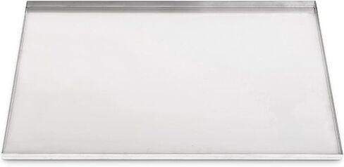 أنظمة Pinnacle 35.5 "× 23.25" استبدال المعادن Dog Crate Crate Chew Proof Proof Pet Bet Cennel Tray Central Dog Crate Supplies ، Galvanized ، 1 "H in Saudi Arabia