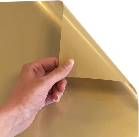 SISER Easyweed Heat Transfer Vinyl 11.8 "× 5 أقدام لفة (Gold Vegas) - - متوافق مع SISER و CRICUT و SYCHOUTETH وغيرها in Saudi Arabia
