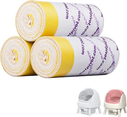 Litter Box Liner for Automatic Cat Litter Box, 3 Rolls 60 pcs, 23.62×11.81 Inches in Saudi Arabia