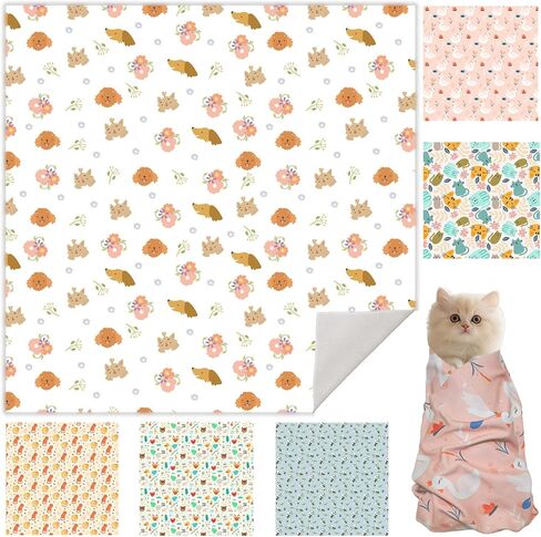 27.6 "Cat Grooming Wrap ، غلاف القط لقطع الأظافر ، التفاف النسيج ذاتيًا للقطط ، ملف Cat Burrito المضاد للخلع ، أداة مضادة للاحتفال ، أداة لفظ التعريفات متعددة الوظائف (هريرة برتقالية ، X كبيرة) in Kuwait
