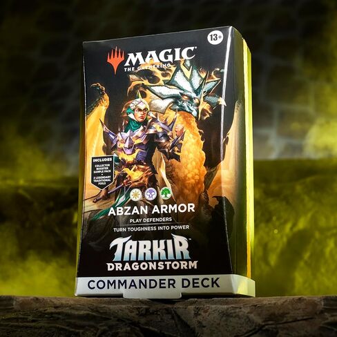 Magic The Gathering Dragonstorm Commander Deck - Abzan Armor in Kuwait