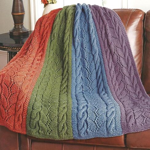 Decorator Throws: Knit (Best of Mary Maxim) in Saudi Arabia