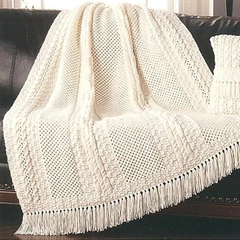 Decorator Throws: Knit (Best of Mary Maxim) in Saudi Arabia
