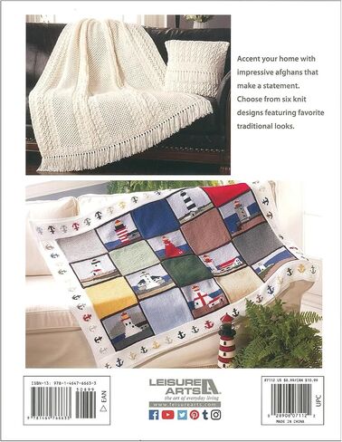 Decorator Throws: Knit (Best of Mary Maxim) in Saudi Arabia