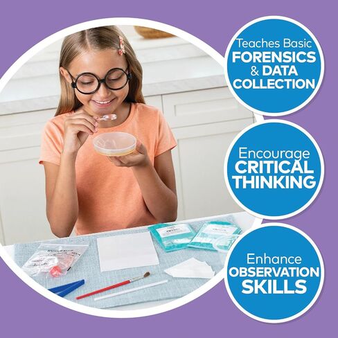 Fun Express Steam Detective Training Camp - Interactive Science & Mystery Kit for Kids - Fun-Filled Training Camp for Aspiring Young Detectives - Explore Science, Technology & Mystery in Saudi Arabia