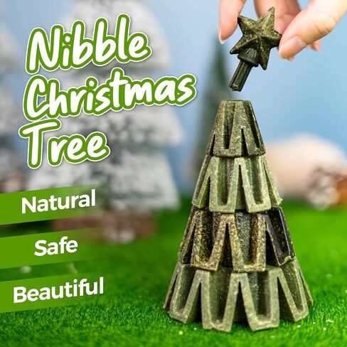 Teewy Christmas Tree Guinea Pig Toys ، الخضار الطبيعية ، الفواكه والتيموثاوس ، ألعاب Hamster مضغ للأسنان ، إثراء ألعاب خنزير غينيا ، ألعاب مضغ الحيوانات الصغيرة للشينشيلا ، الهامستر ، الفئران ، الجيربيل in Kuwait