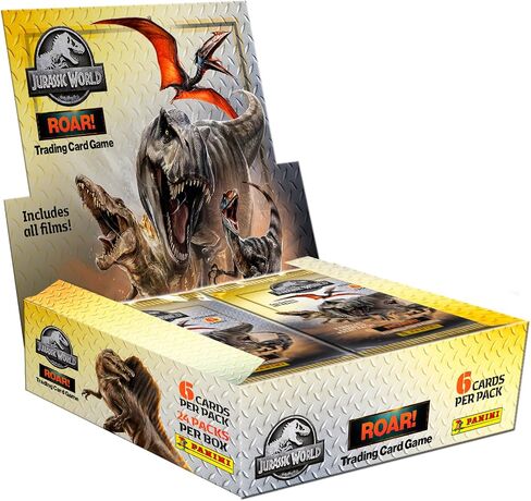 Jurassic World Trading Card Collection - x24 Packs in Saudi Arabia
