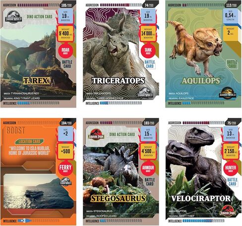 Jurassic World Trading Card Collection - x24 Packs in Saudi Arabia