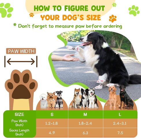 Disposable Dog Shoes, Rain Boots for Dogs, 20pcs Waterproof Dog Paw Socks Cover & 3pcs Adjustable Bandage, Paw Protectors for Small Medium Large Dogs for Summer Winter Snow (Blue-Green, M) in Saudi Arabia