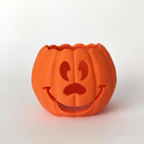 Halloween Pumpkin Hat & Holder Set for Labubu - Festive Decoration Figure Accessory，Halloween Decoration，Dorable Character Display Piece in Saudi Arabia