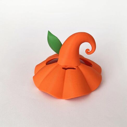 Halloween Pumpkin Hat & Holder Set for Labubu - Festive Decoration Figure Accessory，Halloween Decoration，Dorable Character Display Piece in Saudi Arabia
