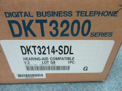 Toshiba Strata CIX CTX DKT 3214 SDL 14 Button Large Display Telephone Charcoal (Renewed) in Saudi Arabia
