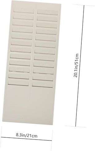 1Pc Attendance Card Rack Attendance Tool for Student Exams Conveniently Card Storage Stand Easy to Clean and Maintain Attendance in Saudi Arabia