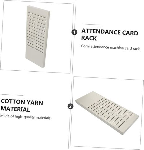 1Pc Attendance Card Rack Attendance Tool for Student Exams Conveniently Card Storage Stand Easy to Clean and Maintain Attendance in Saudi Arabia