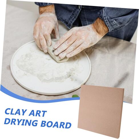 NUOBESTY Clay Wedging Board Durable Fiberboard Pottery Tray for Sculpting and Glazing Warp-Resistant Ceramic Art Tool for Artists and Crafting in Saudi Arabia