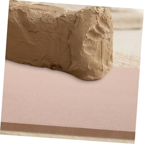 Gadpiparty Wooden Clay Drying Board Durable Fiberboard Pottery Tray for Ceramic Art Projects Lightweight Square Wedging Board for Studio and Outdoor Use in Saudi Arabia