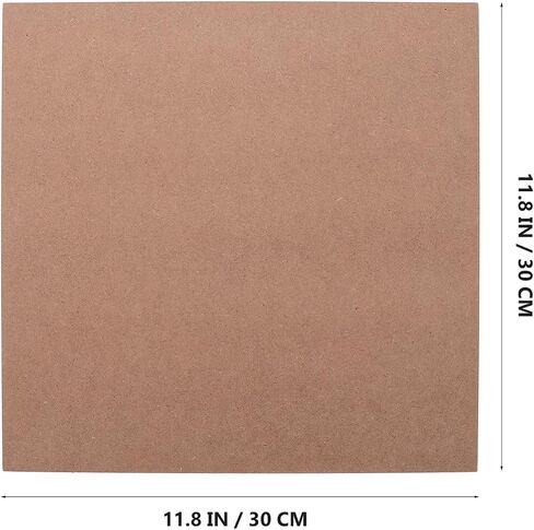 ARTIBETTER Wooden Pottery Drying Board 30cm for Clay Art Sculpting Square Fiberboard Tool for Pottery Studio and Outdoor Use Portable Wedging Board for Artists in Saudi Arabia