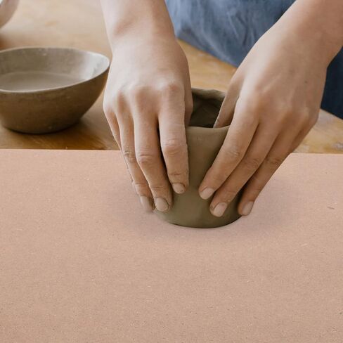 ARTIBETTER Wooden Pottery Drying Board 30cm for Clay Art Sculpting Square Fiberboard Tool for Pottery Studio and Outdoor Use Portable Wedging Board for Artists in Saudi Arabia