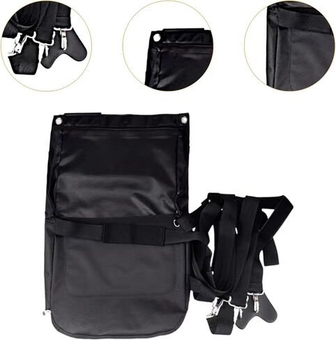 Horse Diaper Manure Bag Pony Poop Storage Bag Oxford Horse Poop Bag Catcher Equine Manure Bag for Riding Barn Saddle Garden, 51cmx39cm in Saudi Arabia