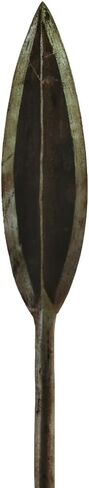 On Sale Authentic Maasai Iron Spear: Hand-Forged in Africa by Expert Craftsmen Iron Spear Easy to Dismantle Easy to carry Cultural collector's item SP2 (65, brown Wood) in Saudi Arabia