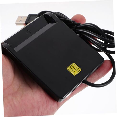 Homoyoyo USB Card Reader Multi-Function Smart Card Reader for Id ATM Ic Sim CAC Compatible Windows Vista x in Saudi Arabia