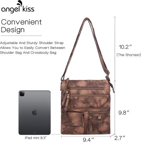Angel Kiss Small Shoulder Bag for Women Crossbody Purses and Handbags Multi Pockets Hobo Bags in Kuwait