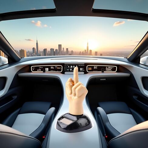 Car Dashboard Solar Powered Mid Finger Shaking Dancing Figure Decorative Figures Playsets, 3D Figurine Desk Solar Dancing Figurines, Dashboard Bobbleheads, Middle Finger Duck, Solar Power Kits in Saudi Arabia