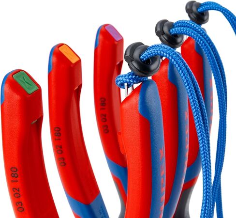 KNIPEX 74 22 200 Comfort Grip High Leverage Angled Diagonal Cutter, 8-Inch, Angled, Comfort Grip in Kuwait