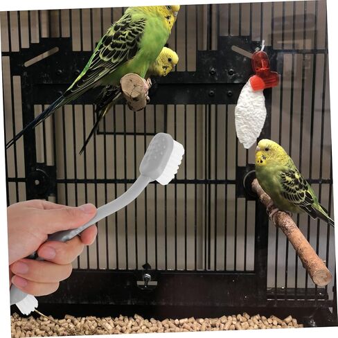 4pcs Bird Cage Cleaner Brush Long Handle Parrot Cage Washing Tool with Double Heads for Easy Cleaning and Maintenance for Pet Owners in Saudi Arabia