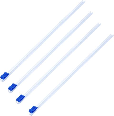 Plastic Wrap Cutter Slide Cutter 4 Pcs Self-Adhesive Replacement Food Cling Wrap Fit 12" Roll Slide Cutter Quick Cut Dispensers for Waxed Paper Parchment Aluminum Foil Waxed Paper in Saudi Arabia