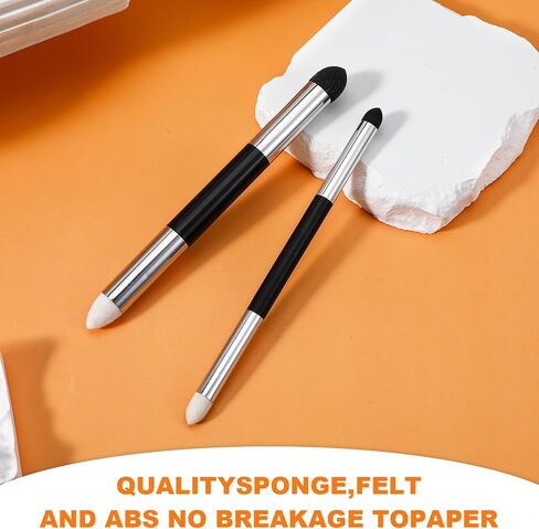 9 Pcs Blending Stumps for Drawing, Washable & Reusable Blending Sponge Pens and Sandpaper Pencil Sharpener Tortillions Blendings Sticks Drawing Art Blenders for Student Artist Charcoal Sketch in Saudi Arabia