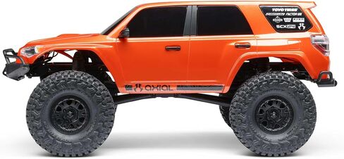 شاحنة RC المحورية 1/24 SCX24 Toyota 4Runner 4x4 RTR زاحف الصخور ، RTR (البطارية والشاحن المشمولة) الرمادي ، AXI-2035T2 in Kuwait