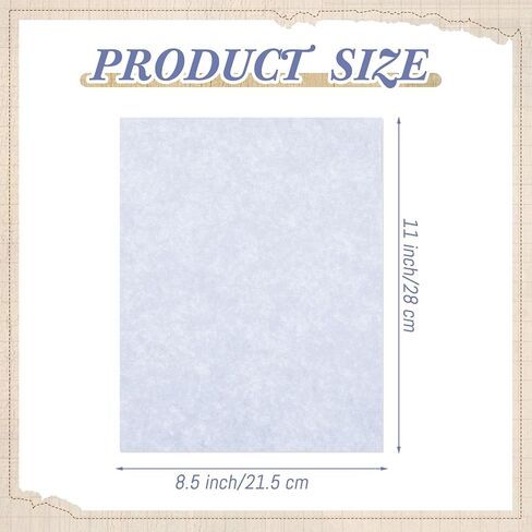 Epakh 200 Sheets Old Age Parchment Paper 8.5 x 11 Inch Standard Letter Vintage Colored Old Parchment Semblance Double Side Printing Paper(Light Beige) in Saudi Arabia