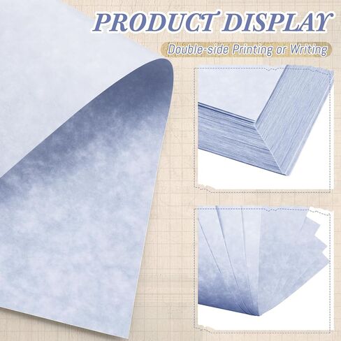 Epakh 200 Sheets Old Age Parchment Paper 8.5 x 11 Inch Standard Letter Vintage Colored Old Parchment Semblance Double Side Printing Paper(Light Beige) in Saudi Arabia