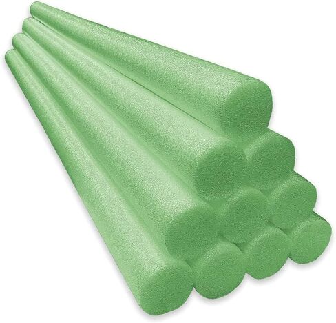 Oodles of Noodles Solid Deluxe Foam Pool Swim Noodles 10 Pack 55 Inch Length in Kuwait