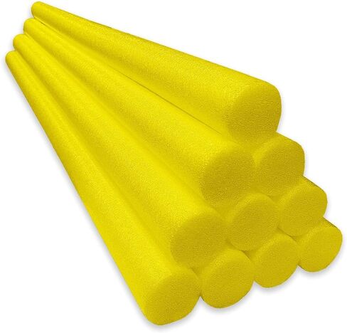 Oodles of Noodles Solid Deluxe Foam Pool Swim Noodles 10 Pack 55 Inch Length in Kuwait