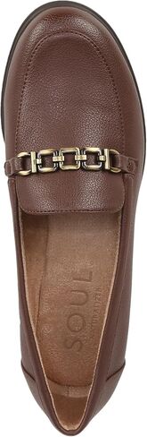 SOUL Naturalizer Womens Lydia Chain-Link Ornament Loafer Black 10 M in Saudi Arabia