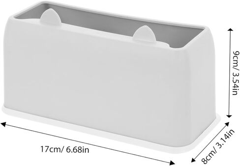 Cat Litter Scoop Holder Durable Grey Base for Litter Scoop Storage Charming Cat Themed Design Keeps Litter Box Area Organized Essential Cat Litter Box in Saudi Arabia