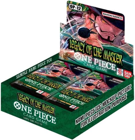 قطعة واحدة TCG: Legacy of the Master (OP -12) Boster Bost - 24 Packs in Saudi Arabia